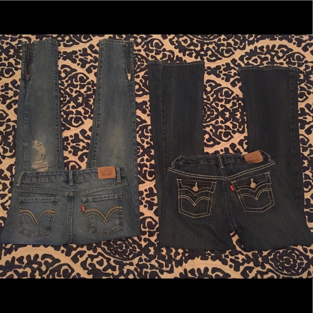 Girls Levi’s jeans